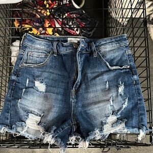 Risen Jean Shorts